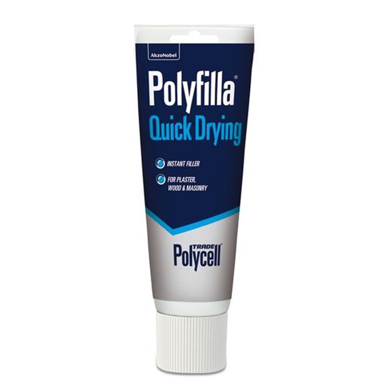 POLYCELL POLYFILLA QUICK DRYING - 330gm TUBE