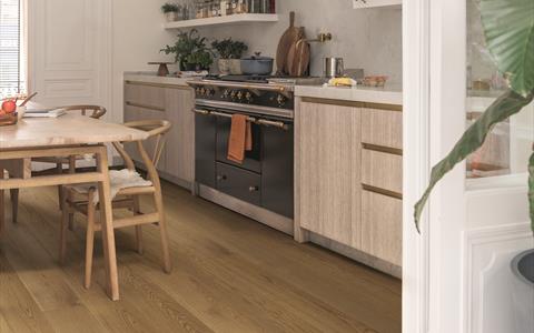 Engineered wood flooring