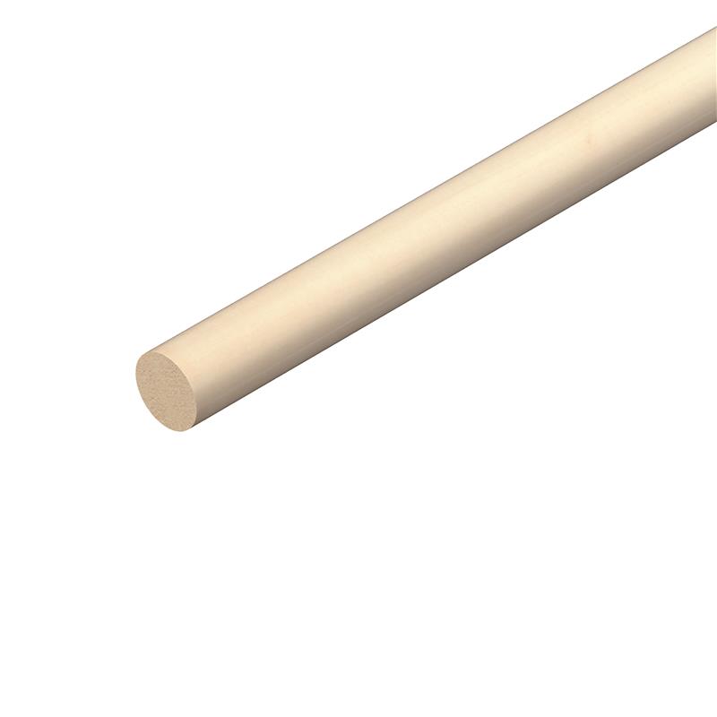 LIGHT HARDWOOD DOWEL - 6mm x 2.4M