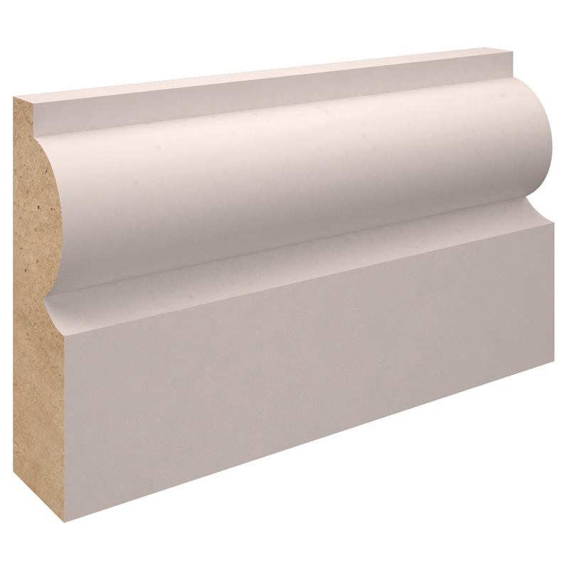 MDF TORUS PRIMED ARCHITRAVE - 18mm x 69mm x 5.4M