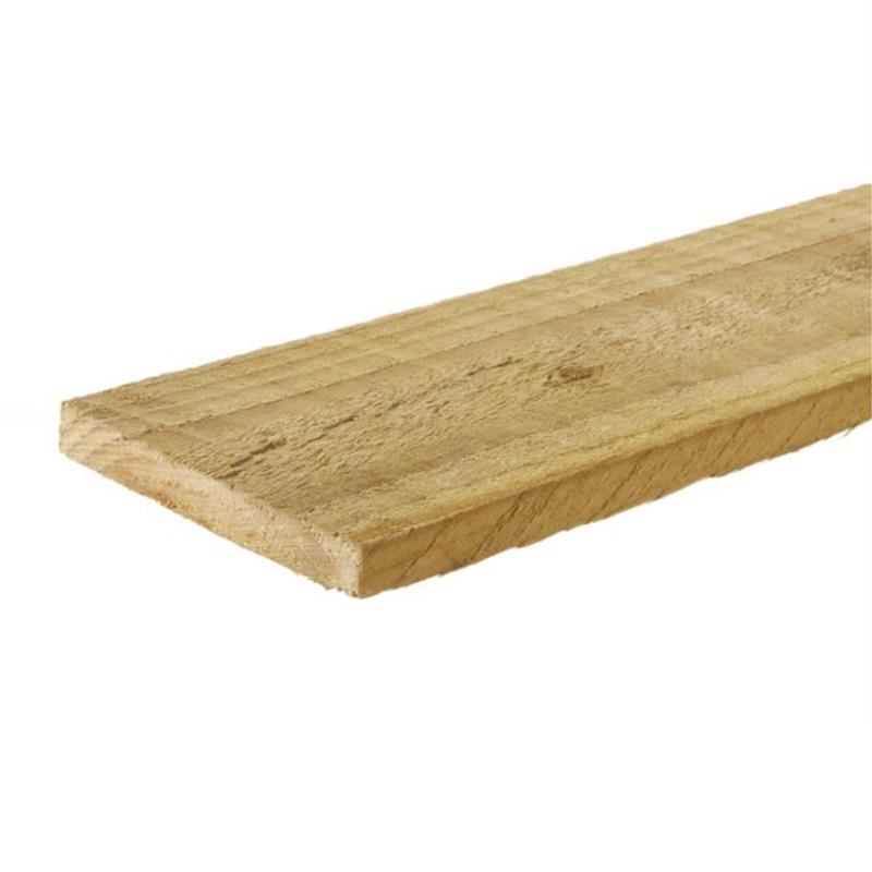 TREATED ROUGH SAWN TIMBER BOARD - 19mm x 150mm x 1.8M