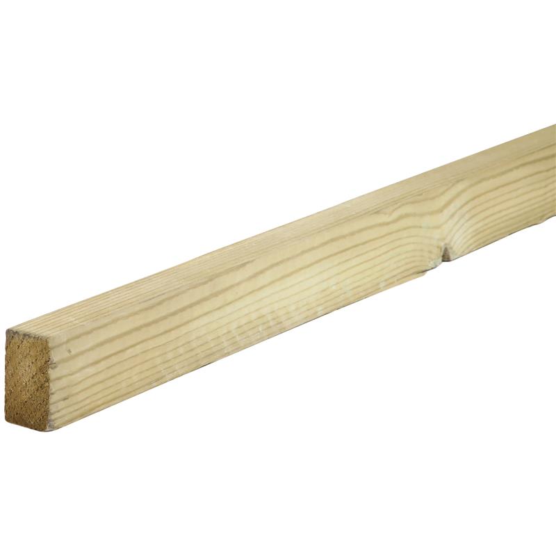 TREATED TIMBER ROOF BATTEN (GRADED) - 25mm x 50mm x 3.9M