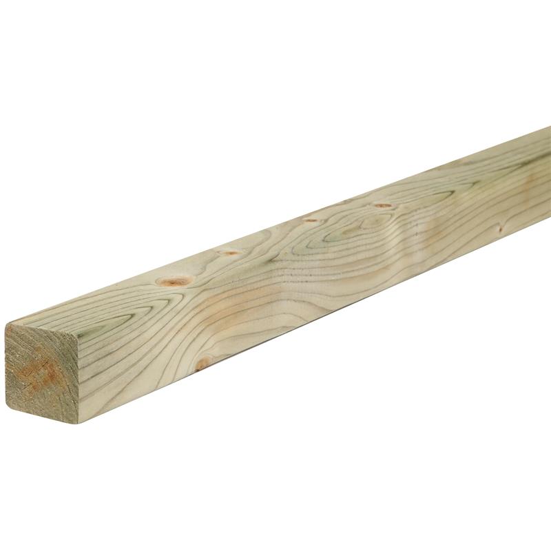 TREATED REGULARISED TIMBER - 47mm x 50mm x 3M