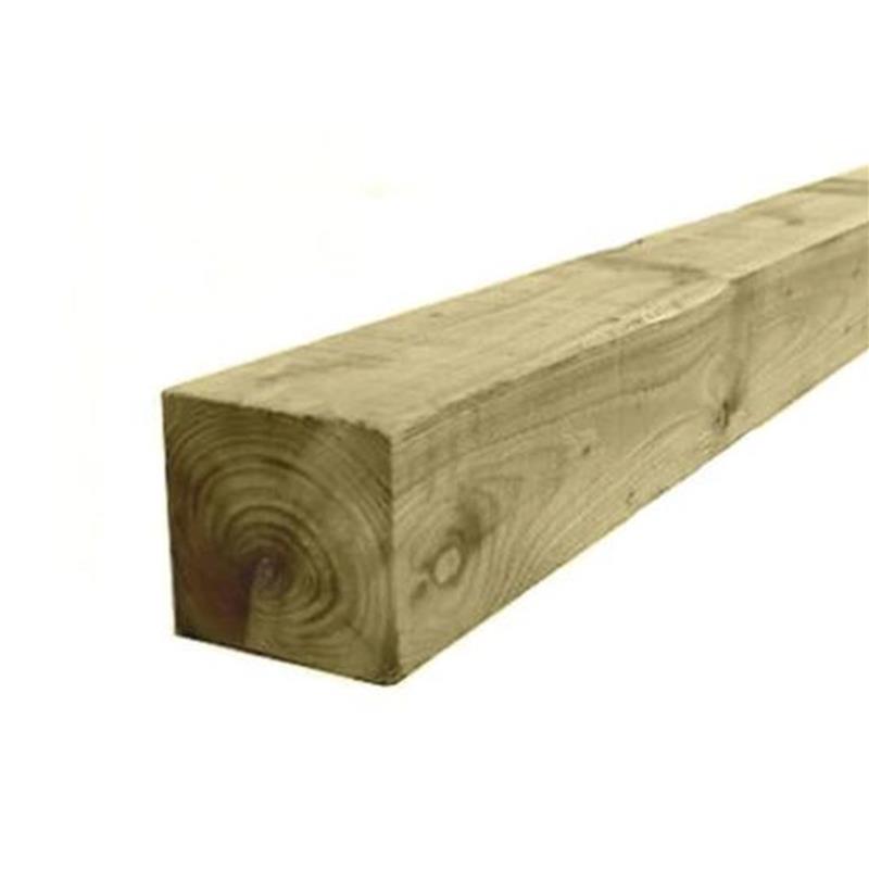 TREATED ROUGH SAWN TIMBER - 75mm x 75mm x 3.6M