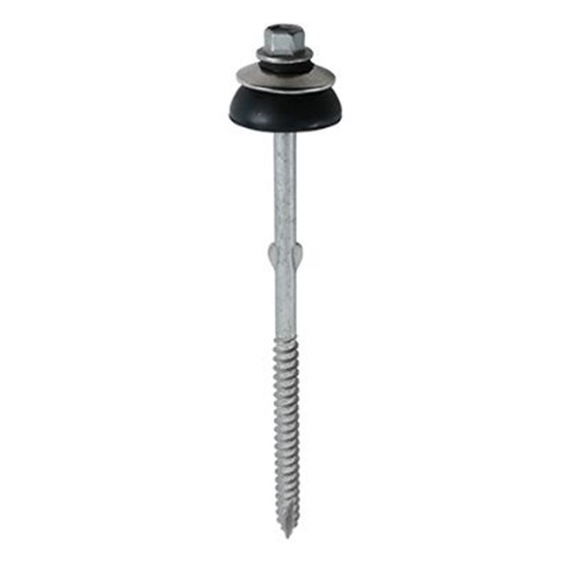 FIBRE CEMENT SCREW SLASH POINT SILVER - 6.3mm x 130mm