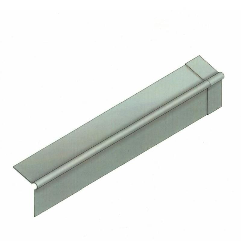 FIBRE CEMENT ROLL TOP BARGEBOARD - 200mm x 200mm x 2.5m