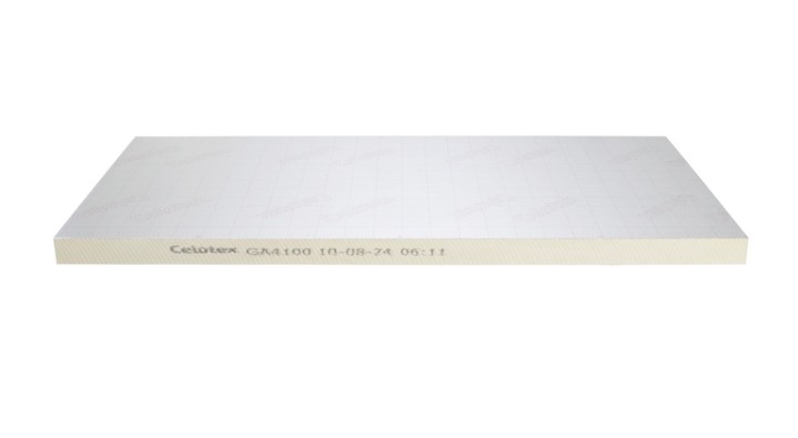 FOIL FACED PIR INSULATION BOARD - 50mm x 1200mm x 2400mm