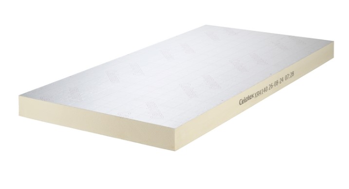 FOIL FACED PIR INSULATION BOARD - 150mm x 1200mm x 2400mm