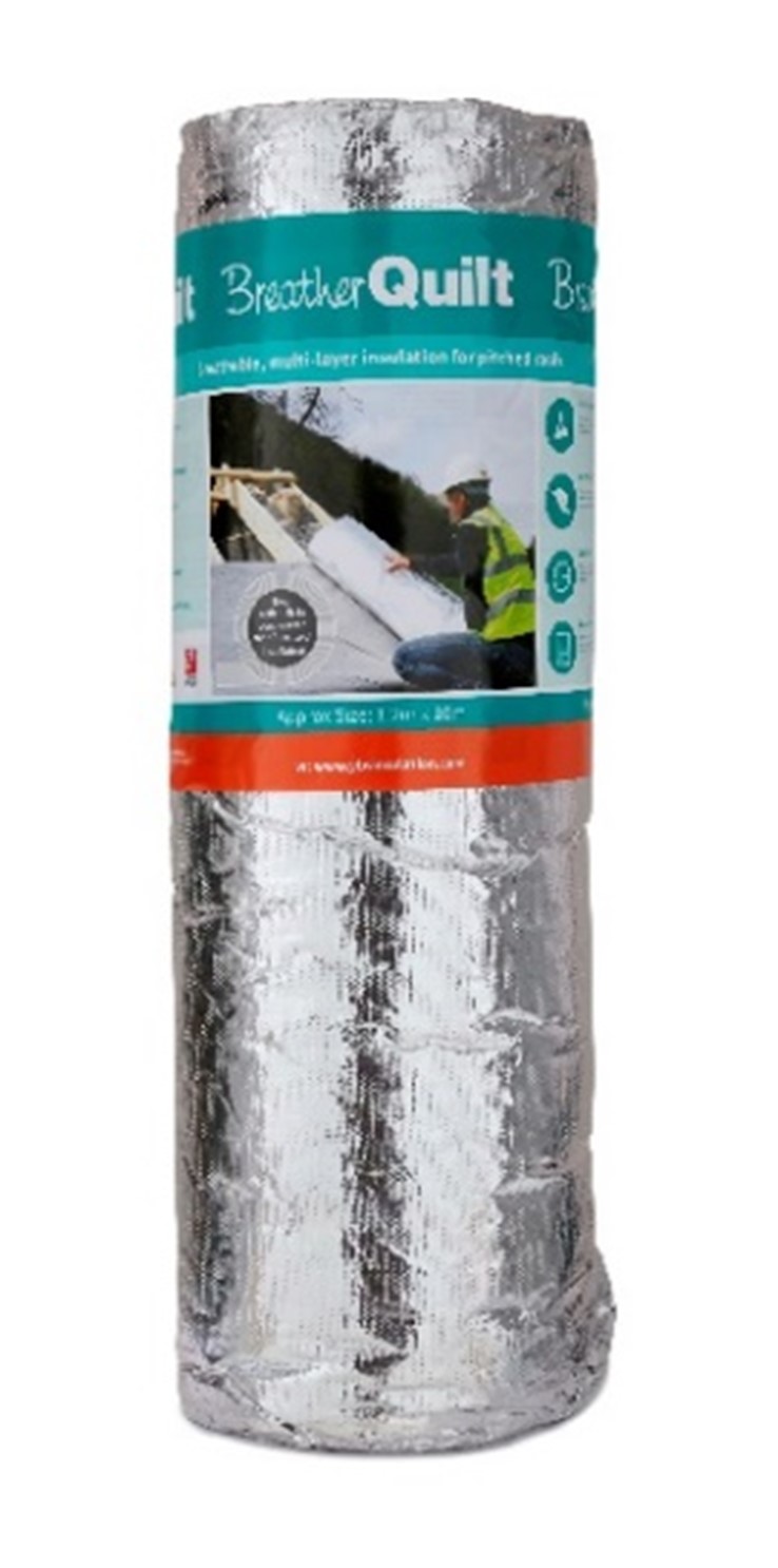YBS BREATHERQUILT 2-IN-1 MEMBRANE & INSULATION 10 X 1.2M