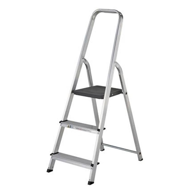 TRADE ALUMINIUM PLATFORM STEPLADDER 3 TREAD