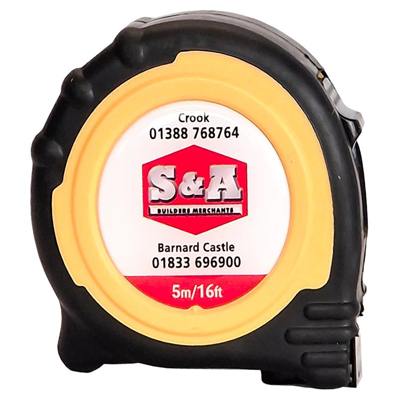 S&A BUILDERS MERCHANTS TAPE MEASURE - 5M