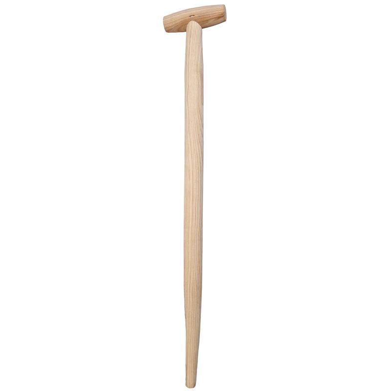 WOODEN T HANDLE BENT TAPER - 28"