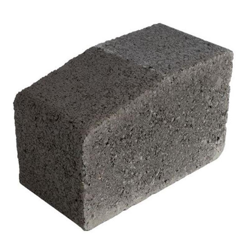 LARGE KERB CHARCOAL - 200 x 127 x 100mm