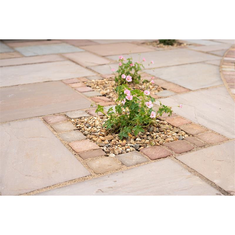 NATURAL PAVING SET MEADOW - 100 x 100mm