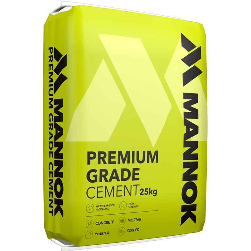 PREMIUM GRADE BAGGED CEMENT - 25kg