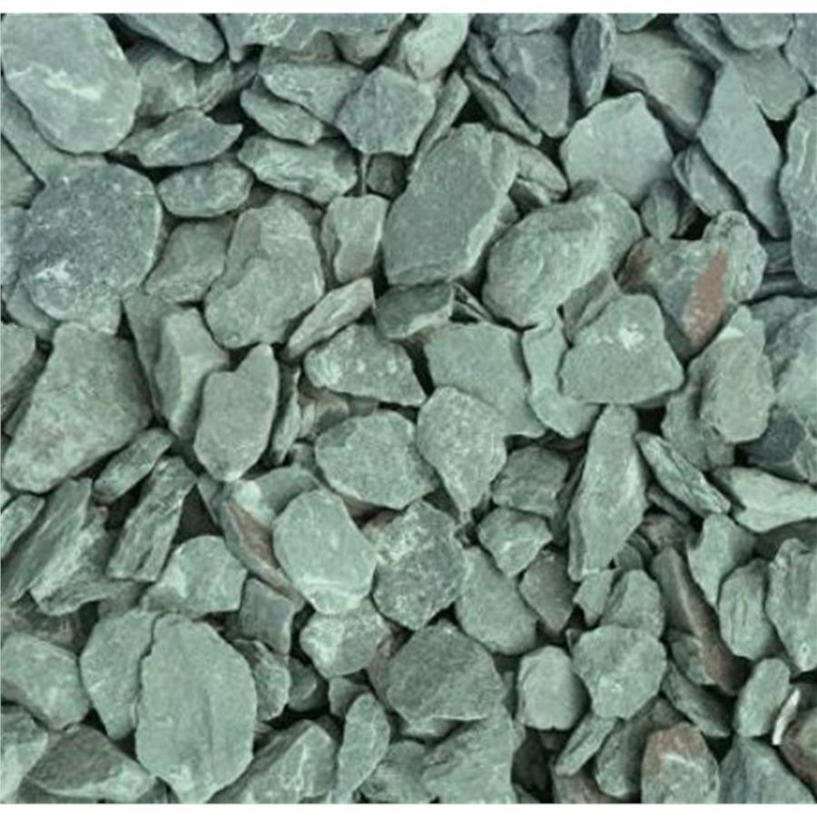 GREEN SLATE CHIPPINGS 20mm - 25kg BAG