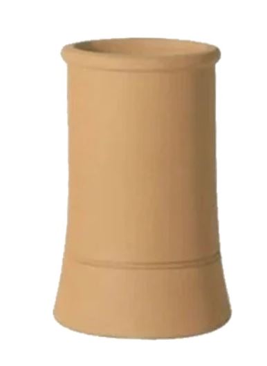 ROLL TOP CHIMNEY POT BUFF - 300mm