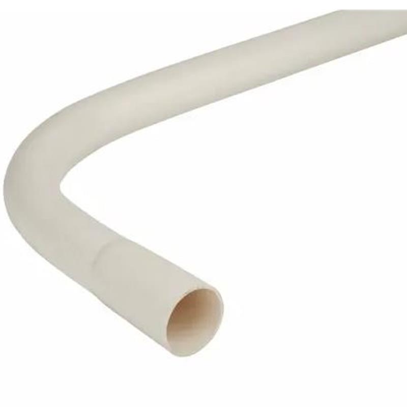 HOCKEY STICK UPVC FOR EXTERNAL FED CABLE - WHITE