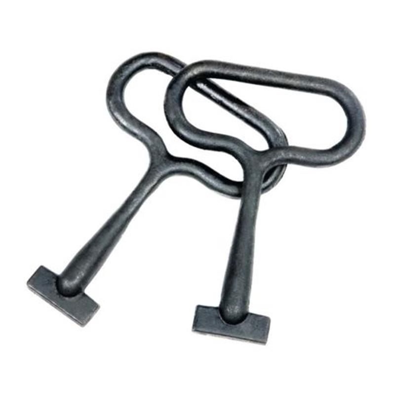 DUCTILE IRON HEAVY DUTY LOOP HANDLE LIFTING KEY (PAIR)