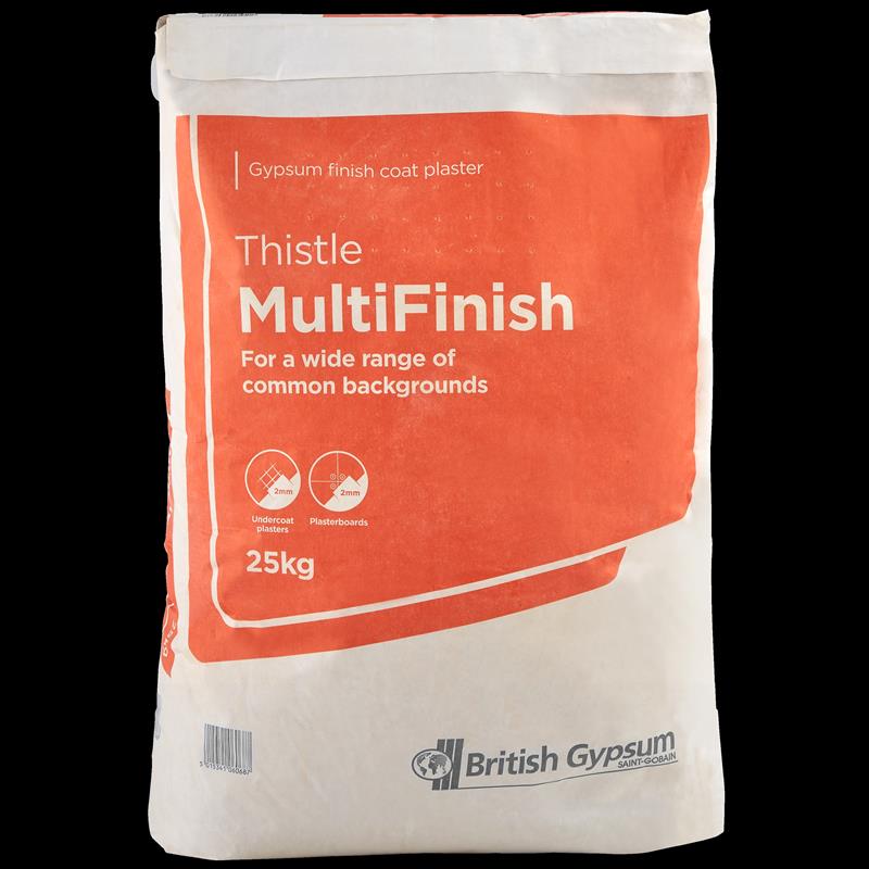 BRITISH GYPSUM THISTLE MULTI FINISH 25kg