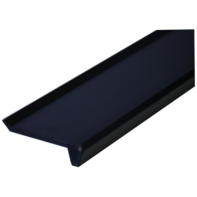 UPVC EDGE TRIM BLACK - 100mm x 2.5M