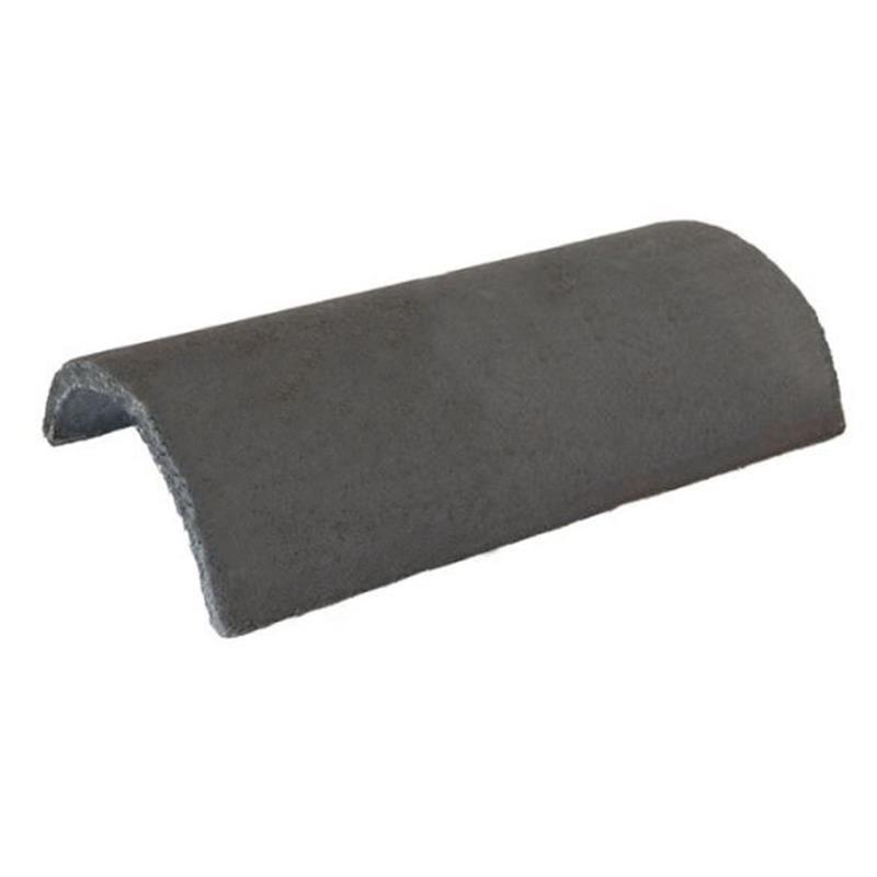 HALF ROUND RIDGE ANTHRACITE - 455mm