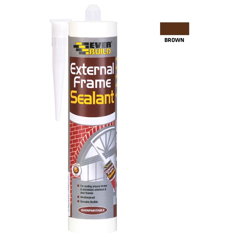 EXTERNAL FRAME SEALANT BROWN