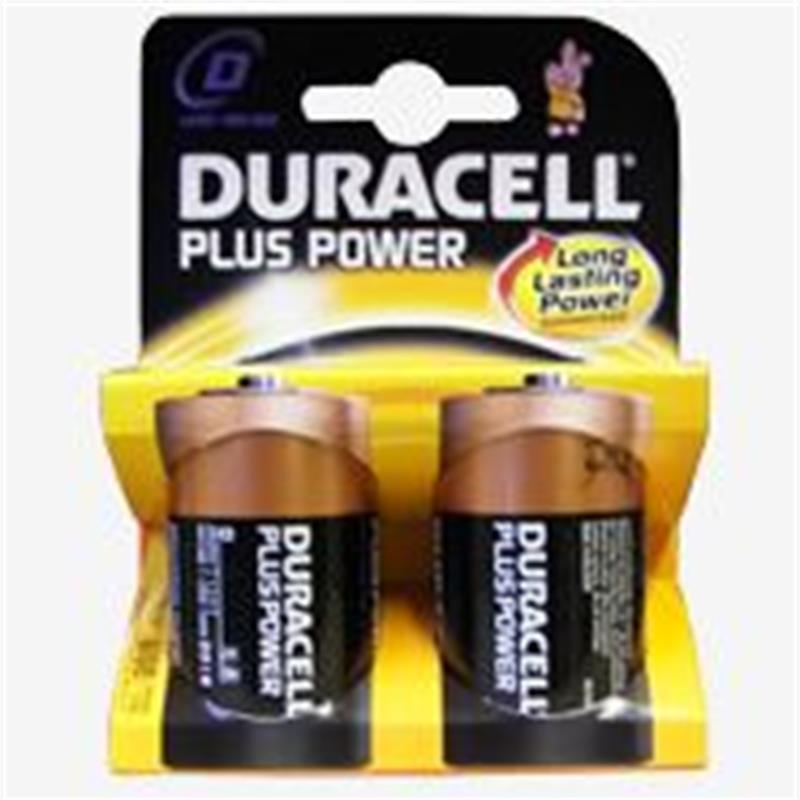 DURACELL BATTERY TYPE D (MULTI PACK)