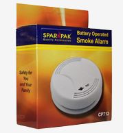 SMOKE DETECTOR - BATTERY OPERATED