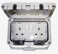 2 GANG 13A EXTERIOR SOCKET IP56 RATED