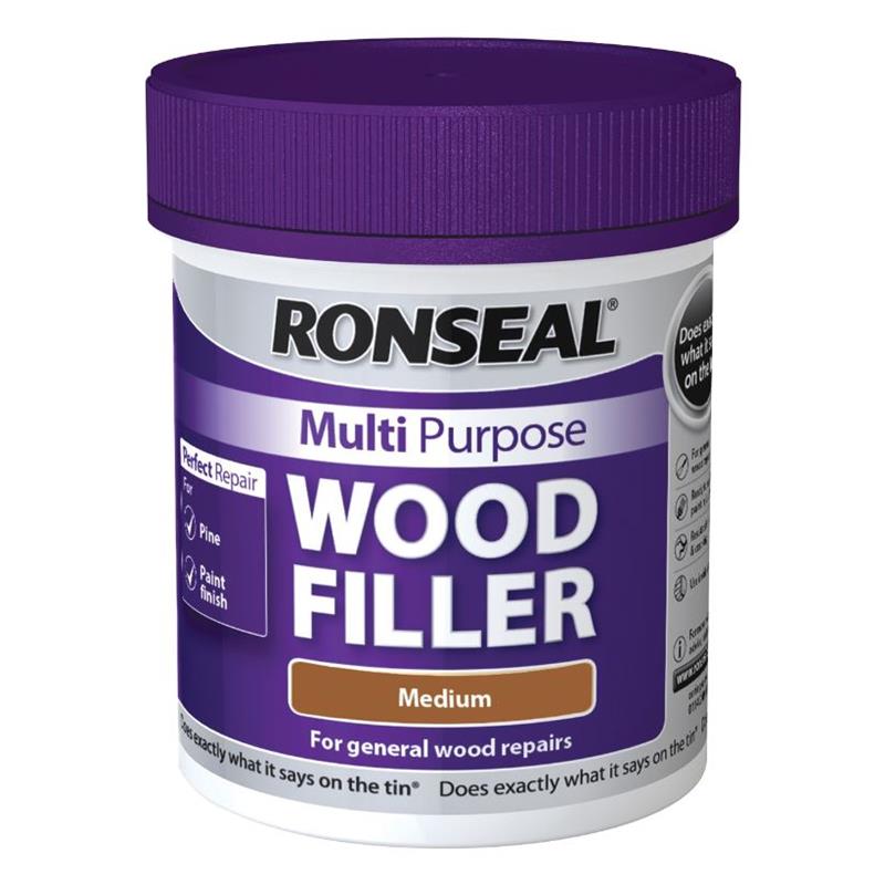 RONSEAL MULTI PURPOSE WOOD FILLER MEDIUM 250g