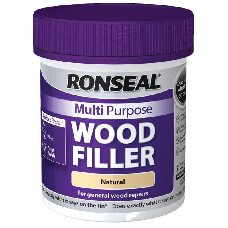 RONSEAL MULTI PURPOSE WOOD FILLER NATURAL 250g