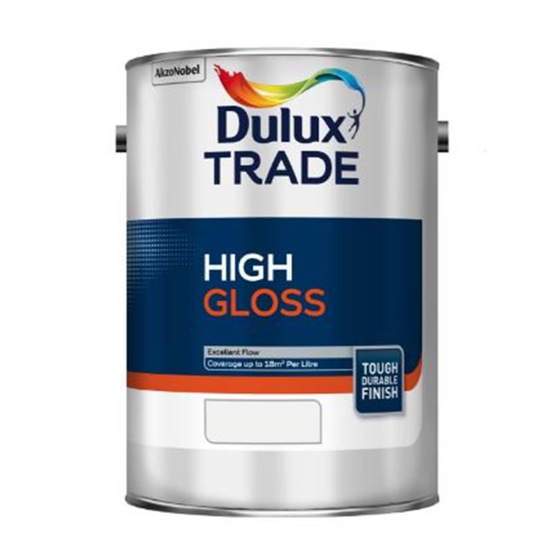 DULUX TRADE HIGH GLOSS, PURE BRILLIANT WHITE - 1L