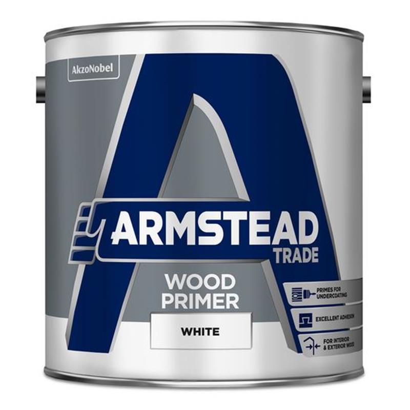 ARMSTEAD TRADE WOOD PRIMER, WHITE - 2.5L