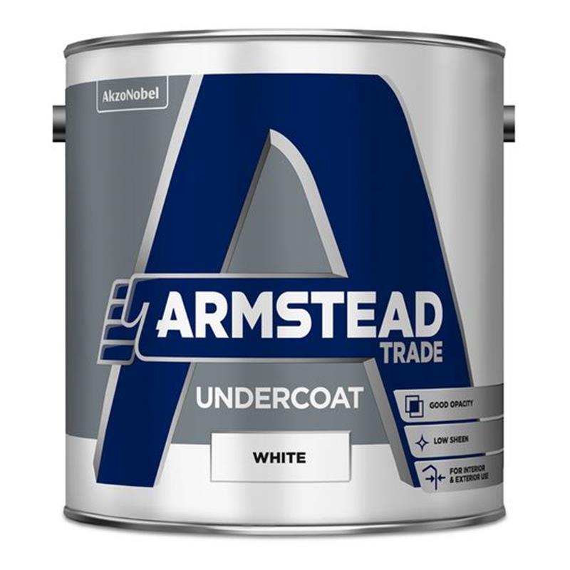 ARMSTEAD TRADE UNDERCOAT, WHITE - 2.5L